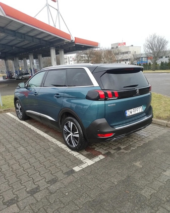 Peugeot 5008 cena 84999 przebieg: 42000, rok produkcji 2018 z Wrocław małe 121